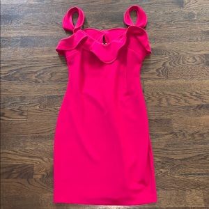 Fuschia bodycon dress
